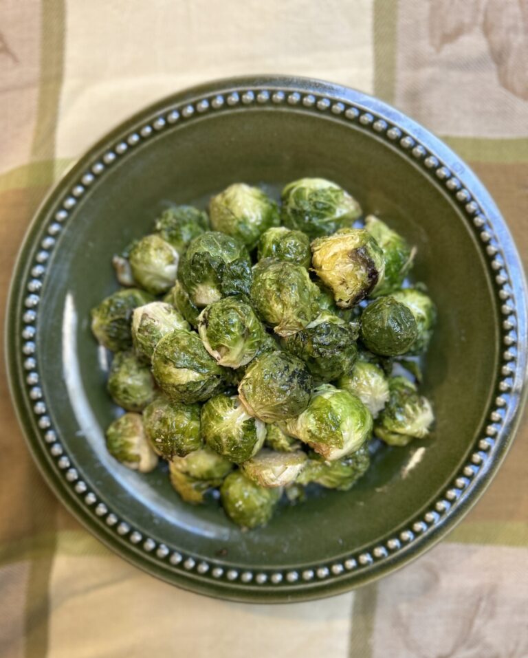 Extra Crispy Roasted Brussels Sprouts